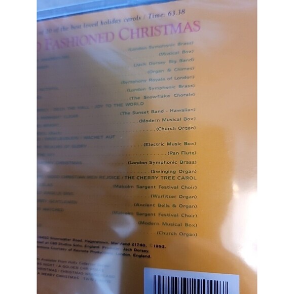 An Old Fashioned Christmas by Various (CD, 1992, Holly Music) New Sealed - Picture 13 of 16